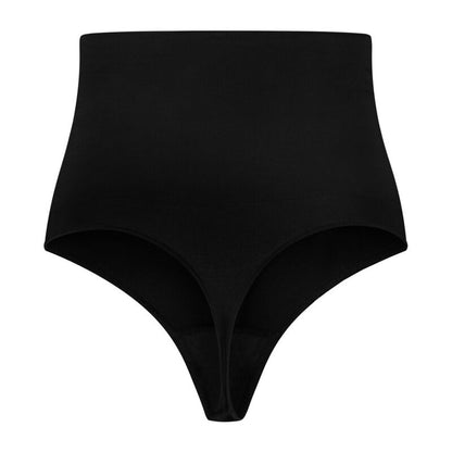 BYE-BRA - FAJA SIN COSTURAS ESTILO TANGA NEGRO TALLA L