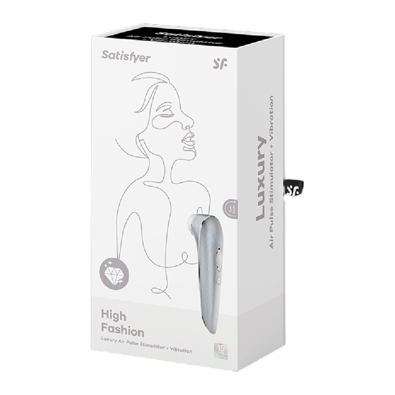 SATISFYER - HIGH FASHION LUXURY ESTIMULACION ONDAS Y VIBRACION