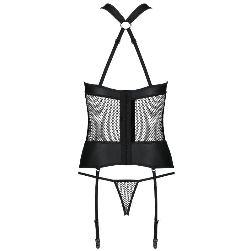 PASSION - AMANDA CORSET CUERO ECOLOGICO S/M