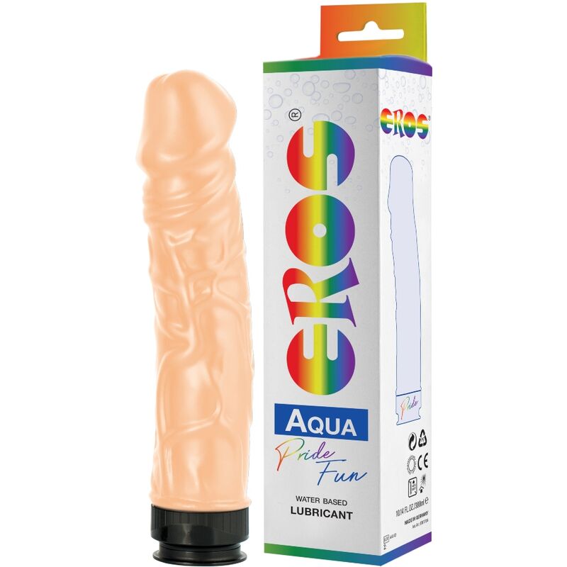 PRIDE - EROS AQUA LGBT PRIDE DILDO CON LUBRICANTE BASE AGUA