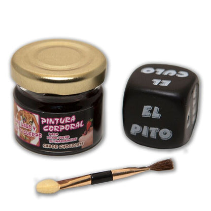 DIABLO PICANTE - PINTURA DE CHOCOLATE Y DADO DE CUERPO