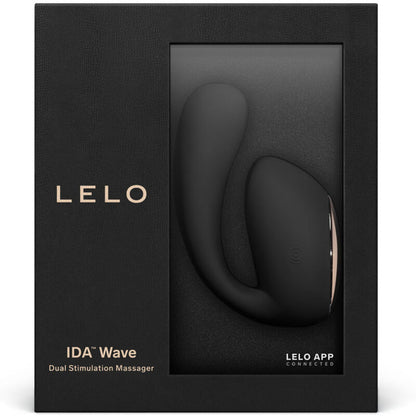 LELO - IDA WAVE MASAJEADOR PAREJAS NEGRO