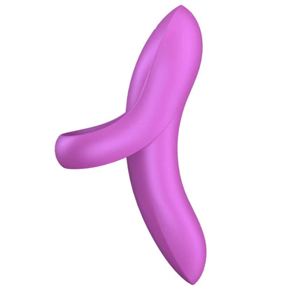 SATISFYER - BOLD LOVER DEDAL VIBRADOR BLANCO