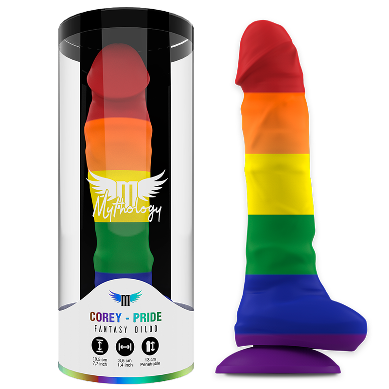 MYTHOLOGY - COREY PRIDE DILDO L