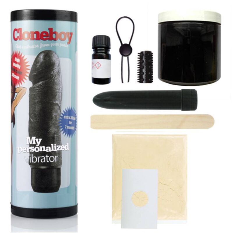 CLONEBOY - KIT CLONADOR DE PENE CON VIBRACION NEGRO