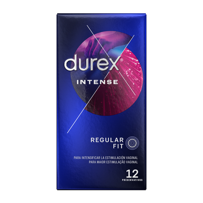 DUREX - INTENSE ORGASMIC 12 UNIDADES