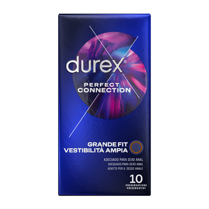 DUREX - PERFECT CONNECTION EXTRA LUBRICACION SILICONA 10 UNIDADES