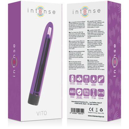 INTENSE - VITO VIBRADOR LILA