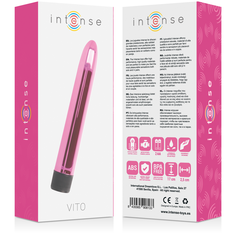 INTENSE - VITO VIBRADOR ROSA