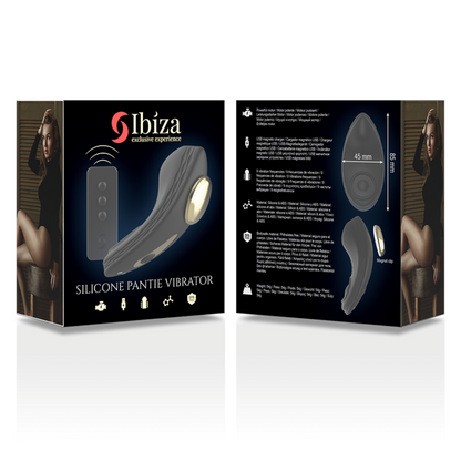 IBIZA - PANTIE VIBRADOR CONTROL REMOTO SILICONA