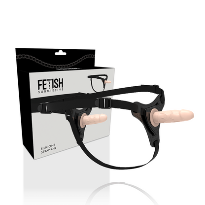 FETISH SUBMISSIVE HARNESS - SILICONA FLESH REALISTIC 12.5 CM