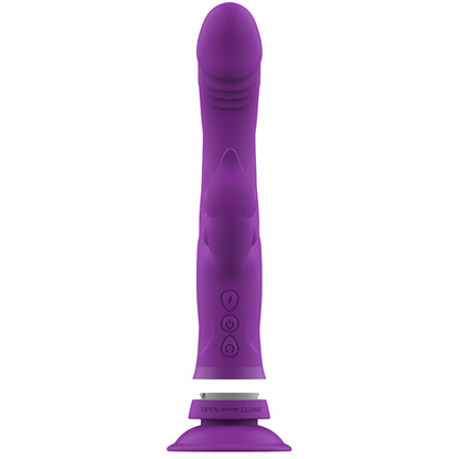 INTENSE - CASANOVA VIBRADOR RABBIT SILICONA TRIPLE MOTOR MORADO