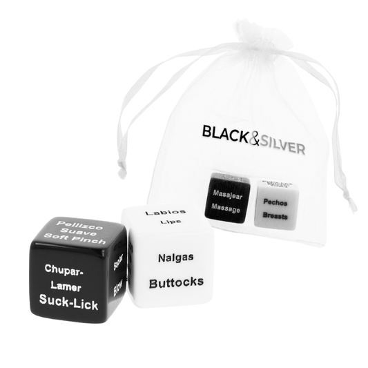 BLACK&SILVER - DADOS PARA PAREJAS ES/EN