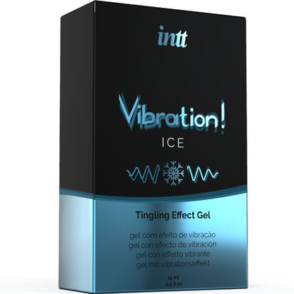 INTT - POTENTE ESTIMULANTE ÍNTIMO GEL VIBRADOR EFECTO FRÍO 15ML