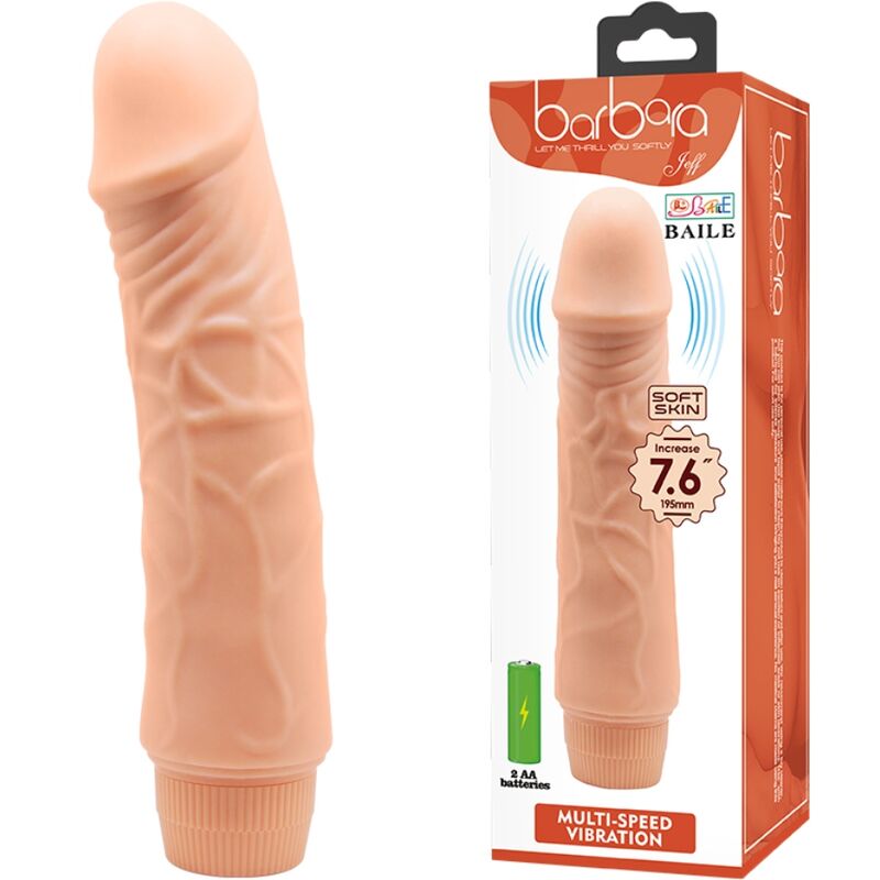 BAILE - BARBARA VIBRADOR REALISTICO 20 CM