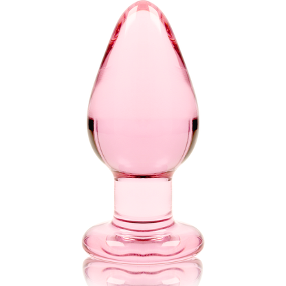 NEBULA SERIES BY IBIZA - MODELO 3 PLUG CRISTAL BOROSILICATO TRANSPARENTE 11 CM -O- 5 CM