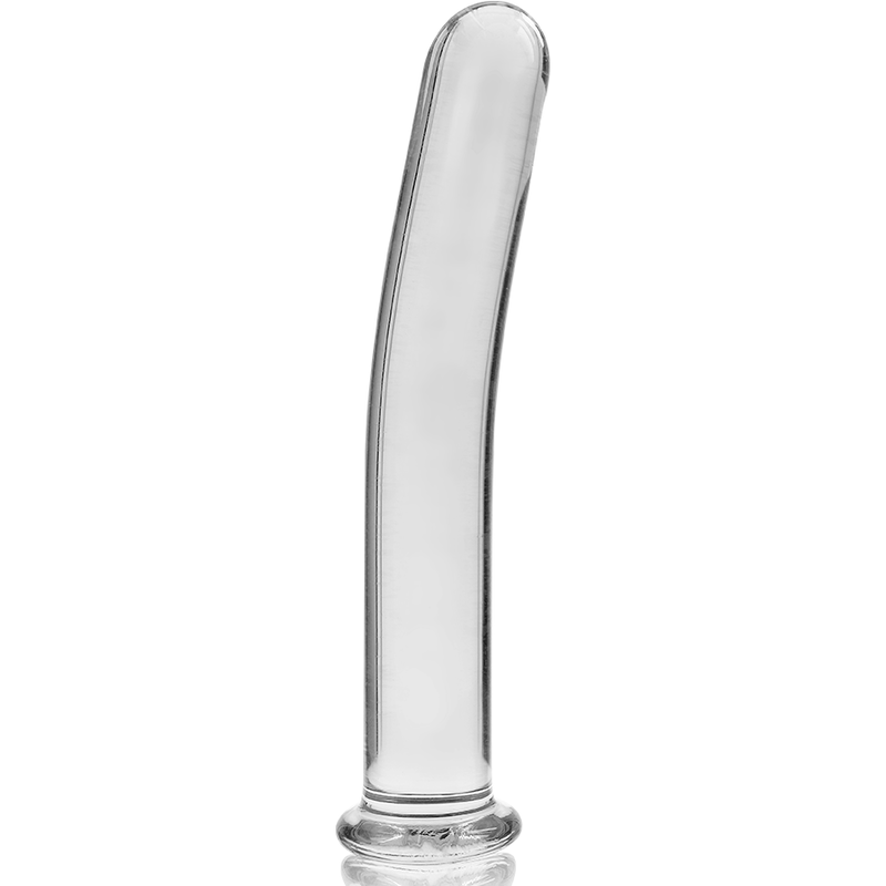 NEBULA SERIES BY IBIZA - MODELO 17 DILDO CRISTAL BOROSILICATO TRANSPARENTE 18.5 CM -O- 3 CM