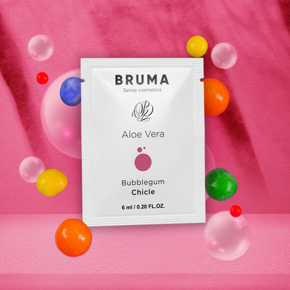 BRUMA - GEL DESLIZANTE CON ALOE VERA SABOR A CHICLE 6 ML