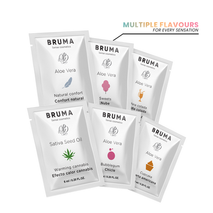 BRUMA - GEL DESLIZANTE CON ALOE VERA SABOR A CHICLE 6 ML