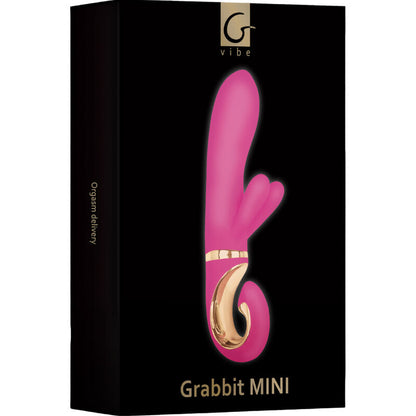 G-VIBE - GRABBIT MINI VIBRADOR SILICIONA ROSA