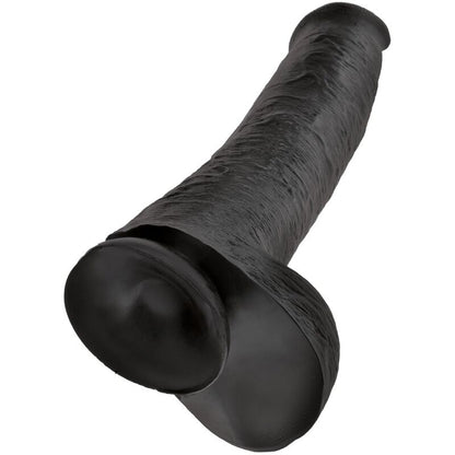 KING COCK - PENE REALISTICO CON TESTICULOS 34.2 CM NEGRO