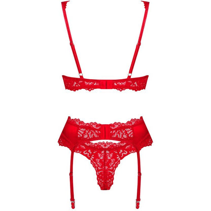 OBSESSIVE - AMOR CHERRIS SET 3 PIEZAS L/XL