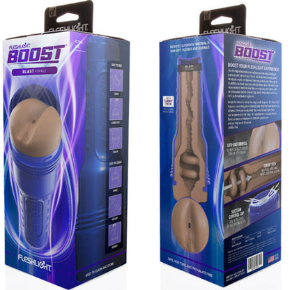 FLESHLIGHT BOOST - MASTURBADOR ANO BLAST FEMALE MD FLESH RP