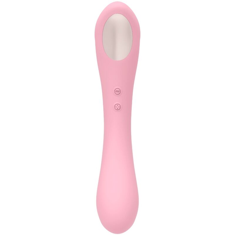 FEMINTIMATE - DAISY MASSAGER SUCCIONADOR Y VIBRADOR ROSA