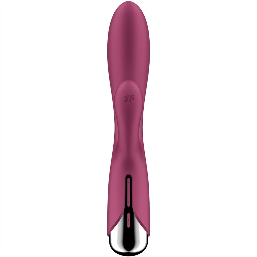 SATISFYER - SPINNING RABBIT 1 ESTIMULACION CLITORIS Y PUNTO G ROJO