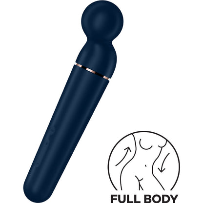 SATISFYER - PLANET WAND-ER MASAJEADOR VIBRADOR BERRY