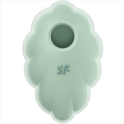 SATISFYER - CLOUD DANCER VERDE VIBRADOR AIR PULSE