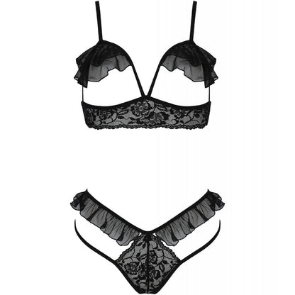 PASSION - DOLLY SET DOS PIEZAS NEGRO S/M