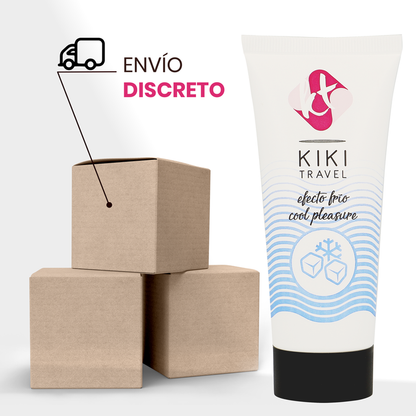 KIKÍ TRAVEL - GEL DESLIZANTE EFECTO FRÍO INTENSIFICADOR 50 ML