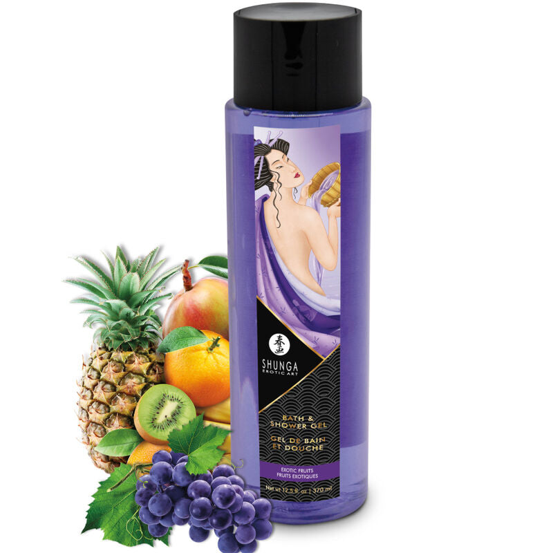 SHUNGA - GEL DE BAÑO & DUCHA FRUTAS EXOTICAS 370 ML