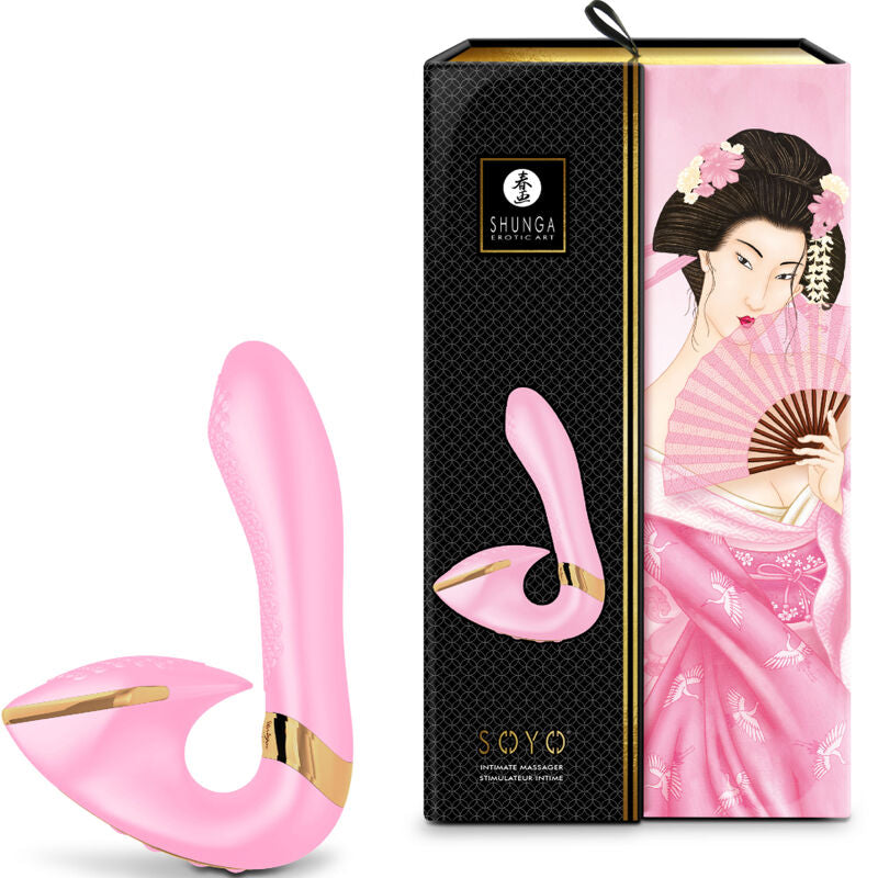 SHUNGA - SOYO MASAJEADOR INTIMO ROSA