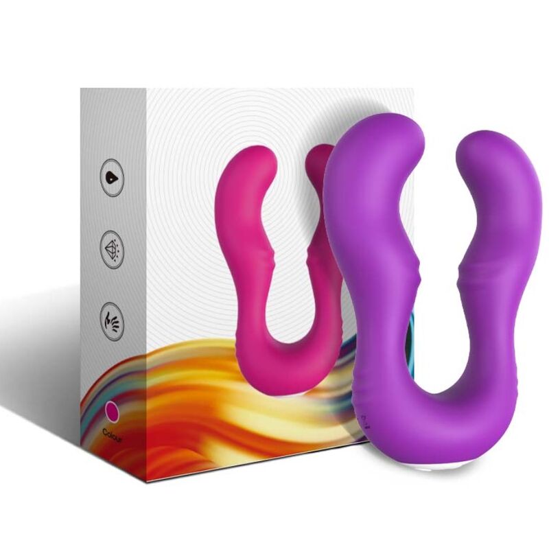 ARMONY - SERAPH VIBRADOR DOBLE CONTROL REMOTO VIOLETA