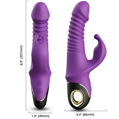 ARMONY - ZING DILDO VIBRADOR RABBIT VIOLETA