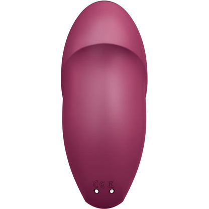 SATISFYER - TAP & CLIMAX 1 VIBRADOR LAY-ON ROJO