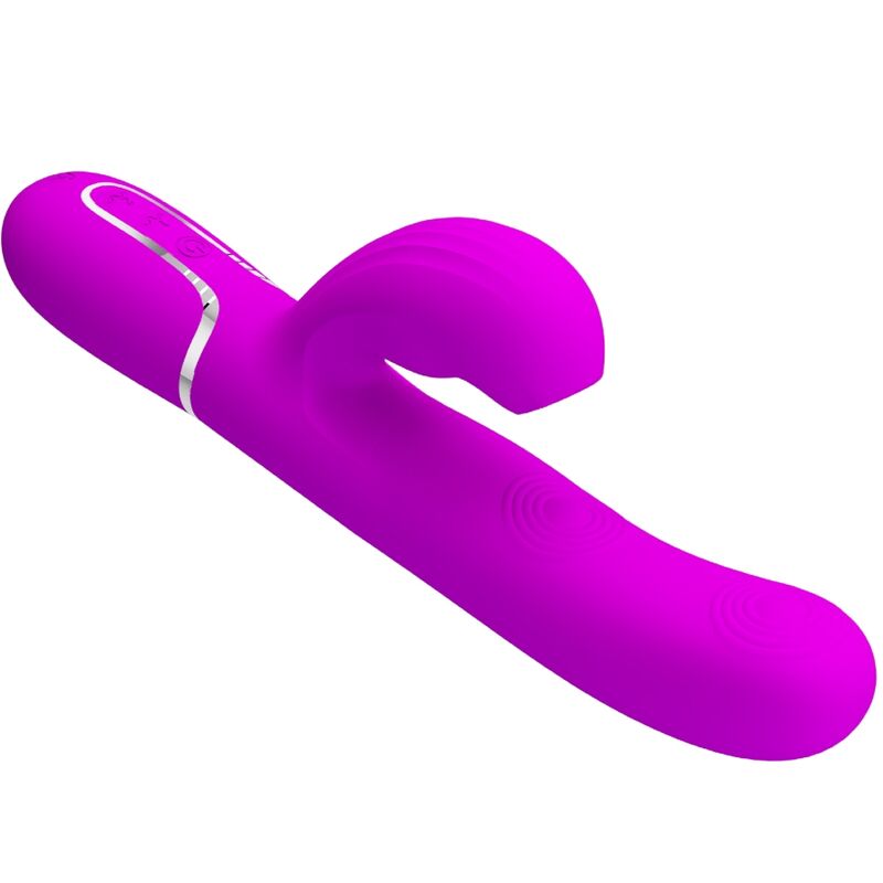 PRETTY LOVE - PERLITA VIBRADOR PUNTO G 3 EN 1 MULTIFUNCIÓN VIOETA