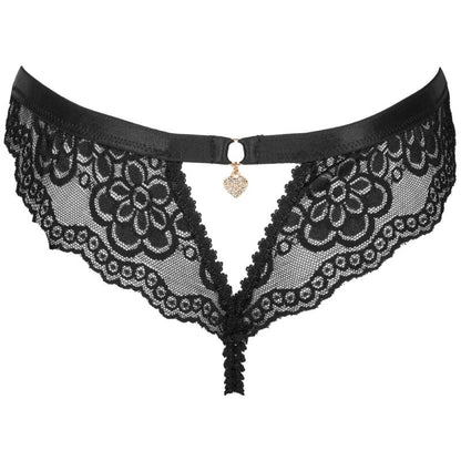 LIVCO CORSETTI FASHION - OKSURIN PANTY CROTCHLESS NEGRO S/M