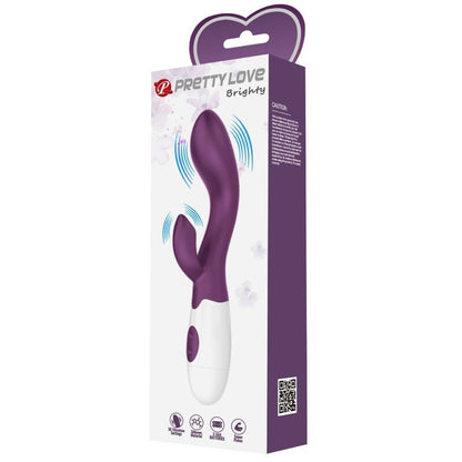 PRETTY LOVE - BRIGHTY VIBRADOR PUNTO G MORADO