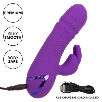 CALEXOTICS - MANHATTAN BEACH MARVEL VIBRADOR RABBIT MORADO BY CALIFORNIA DREAMING