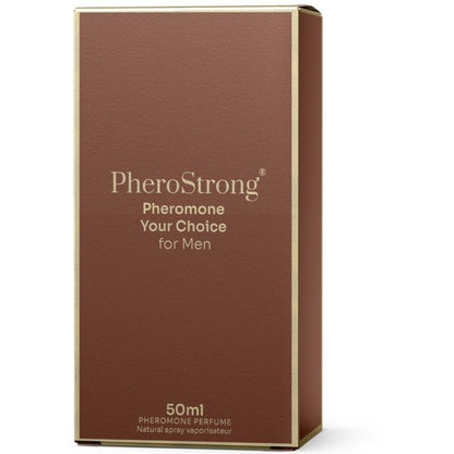 PHEROSTRONG - PERFUME CON FEROMONAS YOUR CHOICE PARA HOMBRE 50 ML