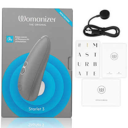 WOMANIZER - STARLET 3 ESTIMULADOR CLÍTORIS GRIS