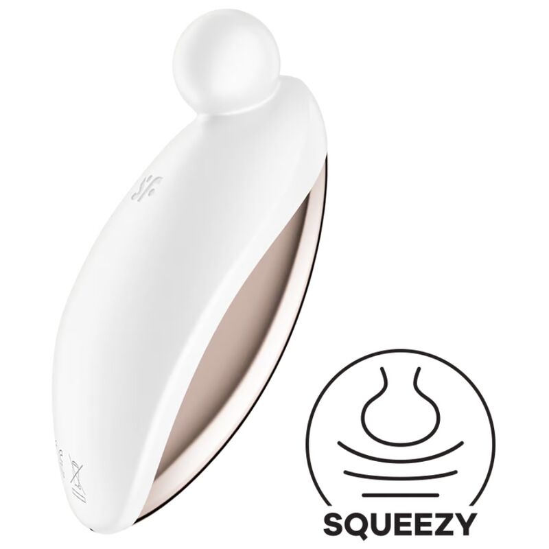 SATISFYER - SPOT ON 2 VIBRADOR LAY-ON BLANCO