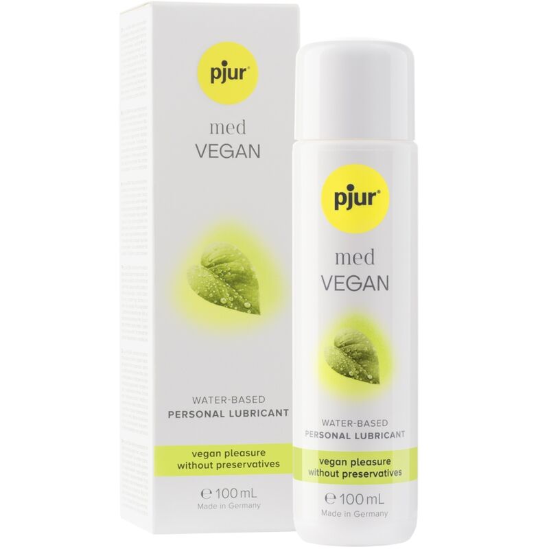 PJUR - MED VEGAN GLIDE LUBRICANTE BASE AGUA 100 ML