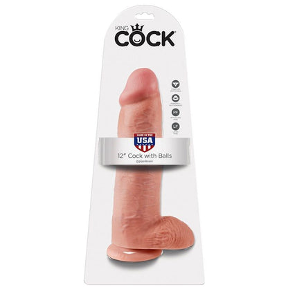 KING COCK - 12 PENE REALISTICO NATURAL 30.48 CM