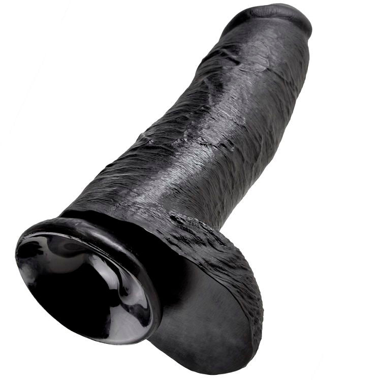 KING COCK - 12 PENE REALISTICO NEGRO 30.48 CM