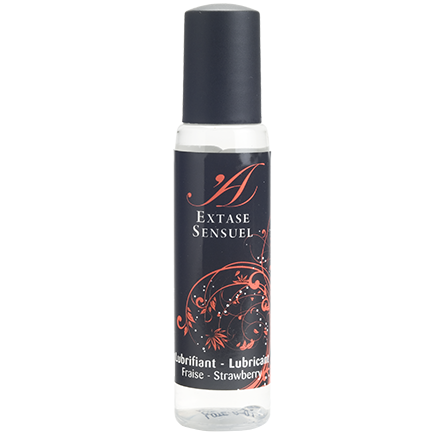 EXTASE SENSUAL - LUBRICANTE FRESA VIAJE 35 ML