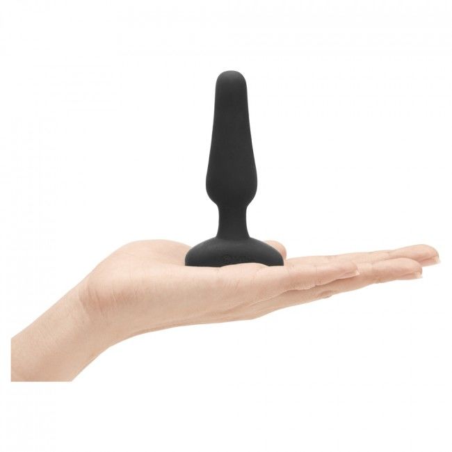 B-VIBE - NOVICE CONTROL REMOTO ANAL PLUG NEGRO